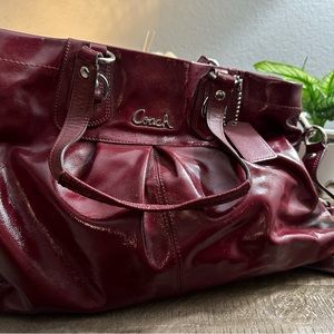 Coach authentic hand bag. Carries all your essentials.